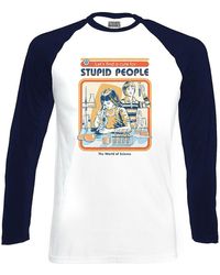Steven Rhodes - T-shirt Lets Find A Cure For Stupid People - Lyst