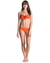 Roxy Bikini Bandeau Cheeky Scooter Set - Oranje
