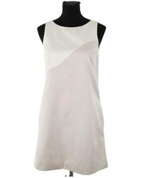 Paule Ka - Robe Courte Robe Écrue - Lyst