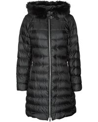 michael kors womens black puffer coat