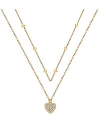 Cleor - Collier Collier en argent 925/1000 et zircon - Lyst