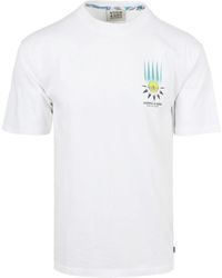 Scotch & Soda - T-shirt Scotch Soda T-Shirt Artwork Blanc - Lyst
