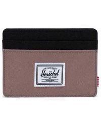 Herschel Supply Co. - Portefeuille Charlie Cardholder Taupe Grey/Black - Lyst