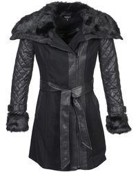 Morgan Mantel Gefrou - Zwart