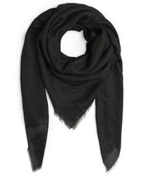 Pieces - Echarpe ECHARPE PCHAILEY SOFT SCARF NOOS BC - Noir - Unique - Lyst