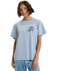 Roxy - T-Shirt Hangloose The Sky - Lyst