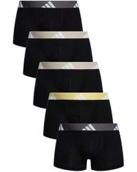 adidas - Boxers 5-Pack Active Flex Katoenen Zwembroeken - Lyst