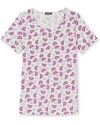 Daxon - T-shirt by - Tee-shirt pur coton lot de 2 - Lyst