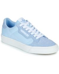 adidas Suede Neo Derby Vulc Trainers Blue for Men - Lyst