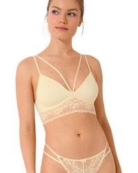 Lisca - Triangles Sans Armatures Soutien-Gorge Bralette Sans Armatures Sunset Cheek - Lyst