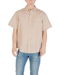 Calvin Klein - Chemise LINEN COTTON S/S J30J327296 - Lyst