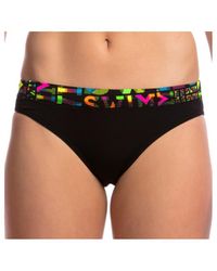 Funkita Sports Brief femmes Maillots de bain en Noir