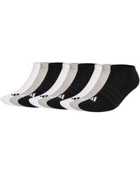 adidas - Chaussettes Chaussettes Cushioned Essentials Low Socks 9P - Lyst