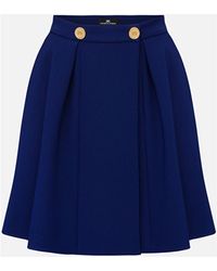 Elisabetta Franchi Jupes GO37001E2 - Bleu