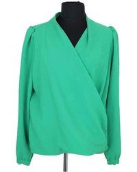 Sezane - Blouses Blouse Verte - Lyst