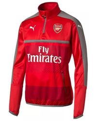 PUMA - Sweat-shirt Arsenal FC 1/4 Training 2016/2017 - Lyst