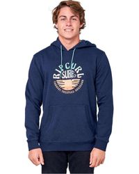 Rip Curl - Sweat-shirt DOWN THE LINE HOODED POP OVER - Lyst