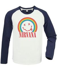 Nirvana - T-shirt Rainbow - Lyst