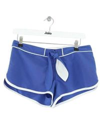 Tommy Hilfiger - Short Mini short en coton bleu - Lyst