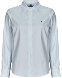 Tommy Hilfiger - Blusen Ess Poplin Regular Shirt - Lyst