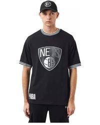 KTZ - T-shirt Brooklyn Nets NBA Team Logo - Lyst