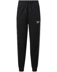 Femme Vêtements Articles de sport et dentraînement Pantalons de survêtement/sport Rcxmttm Velvet Pants Jogging Reebok en coloris Noir 