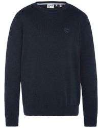 Schott Nyc - Pull Basic Fin Ras - Lyst
