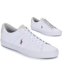 Polo Ralph Lauren - SAYER hommes Chaussures en blanc - Lyst
