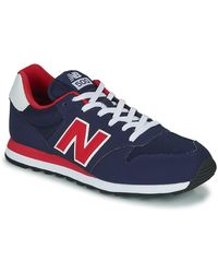 new balance 500 dames blauw