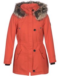 ONLY Parka Jas Onliris - Rood