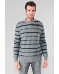 Le Temps Des Cerises - Pull Pull Dunite À Rayures - Lyst