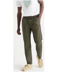 Dockers - Pantalon A7532 0003 - CHINO RELAXED TAPER-ARMY GREEN - Lyst