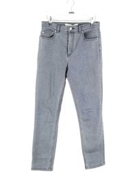 Marc Jacobs - Jeans Jean slim en coton gris - Lyst
