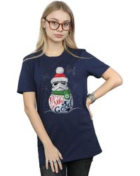 Disney - T-shirt Stormtrooper Up To Snow Good - Lyst