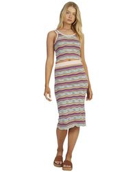 Roxy - Jupes Midi Sailing Flow - Lyst