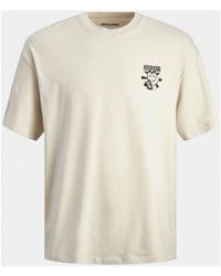 Jack & Jones - T-shirt 12249223 DIRK-MOONBEAM - Lyst