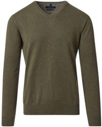 CASA MODA - Sweat-shirt Pull Vert Olive - Lyst