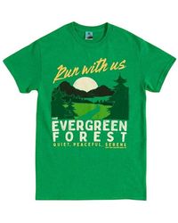 Raccoons The - T-shirt Evergreen Forest - Lyst