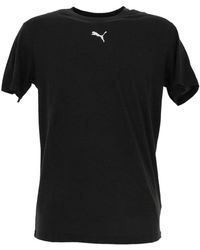 PUMA - T-shirt M tad essentials heather cat tee (c - Lyst