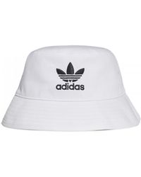 adidas - Chapeau Trefoil bucket hat adicolor - Lyst