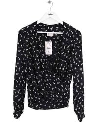 Sezane - Blouses Blouse Noire - Lyst