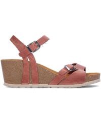 Interbios - Sandales compensées 5612a teja - Lyst
