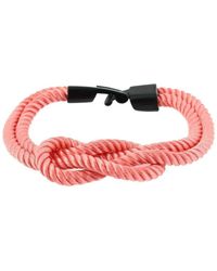 Clj Charles Le Jeune - Bracelets Bracelet Noeud marin corde - Lyst