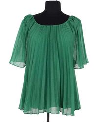 Sezane - Blouses Blouse Verte - Lyst