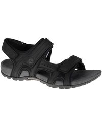 sandales merrell sandspur rose ltr marron clair homme