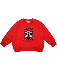 KENZO - Felpa Girocollo Tiger - Lyst