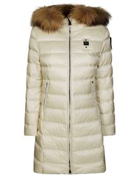 Blauer - Kristin Giubbotto Lungo Con Cappuccio - Lyst