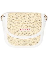 Marni - Raffia Smile Bag - Lyst