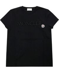 Moncler - T Shirt Manica Corta - Lyst