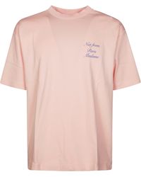 Drole de Monsieur - Le T-Shirt Slogan Cursive - Lyst